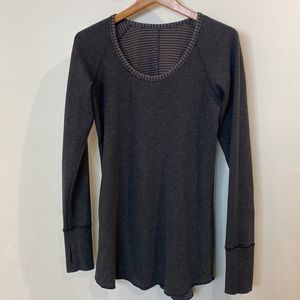 Lululemon Reversible Long Sleeve Top